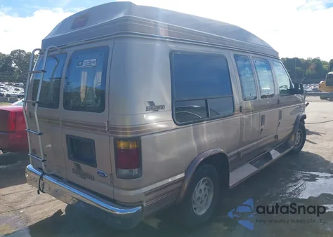 1993 Ford Econoline E150 Van z USA, uszkodzony, nr VIN 1FDEE14H8PHA16631